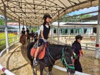 예산 수덕초, 자연 속 교실, 말 위에서 배우는 특별한 수업