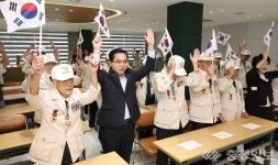 동구, 6·25 참전유공자 위로연·보훈회관 개관…보훈은 기억이 아닌 실천