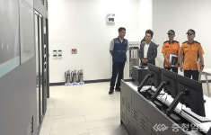 정남구 충북소방본부장, 충주 현대아산타워 현장 지도