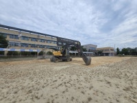 세종학교지원본부, 학교 운동장 정비 지원