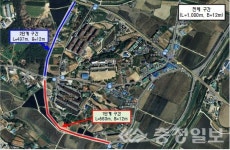 당진시, 순성도시계획도로(중로3-801호) 1단계 구간 준공