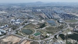 충남혁신도시관리본부, 내포신도시 공원 내 이륜차 통행 단속 시행