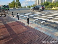 버드내중학교 삼거리, 교통환경 확 달라졌다