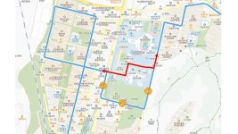 천안시청 앞 천안 불당5교 22일 오후 전면 개통