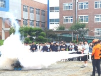 예산 충남반도체마이스터고등학교, 합동소방훈련 실시