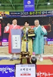 이완수, 2025 울주추석장사씨름대회 소백장사 등극