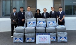 단양신협, 단양군에 겨울이불 전달