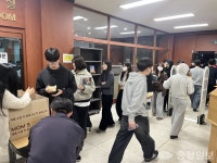 유원대학교 도서관, 중간고사 맞이 응원 간식 이벤트 훈훈한 감동