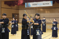 충북체육회 여자검도단, 스포츠재능기부교실 진행