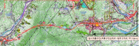 계룡시 우회축이 여는 새로운 교통 흐름…연산~두마 임시개통