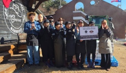 제천 카우보이그릴, 청풍면에 식사키트 기탁