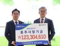 농협, 충주사랑성금 1억2330만원 기탁