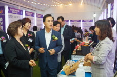 한국여성경제인협회 충남지회 밀꽃이야기 태안 국제원예치유박람회 참가