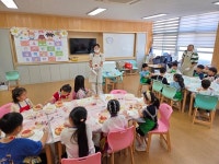 예산 용동초등학교·병설유치원, 입학 100일 축하 행사 개최