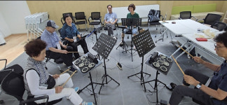 아산시, 실버 전자드럼 교실 큰 호응