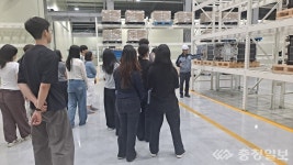 산업현장서 찾은 취업 해법…계룡 청년, 에이치투 탐방