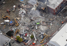 뉴질랜드 강진 발생 후 한국인 남매 실종