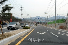 영천시, 영천진입로 4차로로 확장