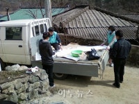 문경예천 건강보험공단, 도배·장판 교체 봉사