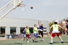 용인사랑봉사대, 3 on 3 농구대회 개최