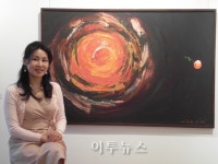 태양을 그리는 여성 성하림 화백 전시회