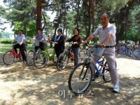 문경시, 영신유원지 자전거 무료 대여소 운영