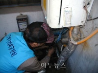열관리시공협회 도봉·강북구회 자원봉사 구슬땀