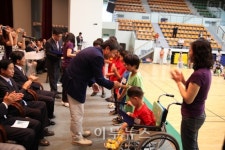 서해도시가스, 특수교육대상학생에 장학금