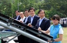 수도권 최대 암사태양광발전소 가동