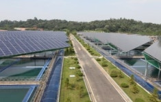 수도권 최대 암사태양광발전소 가동