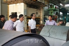 박기동 가스안전公 이사, LPG용기 제조공장 점검