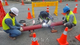 전북에너지서비스, 도시가스 중압배관 파손 비상훈련
