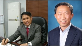 (주)제이에스홈데코 대표 황성옥, 서우산업(주) 대표 신동용, 2017 고려대AMP 최고경영대상 수상