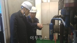 오재순 가스안전公 부사장, 삼천리 CNG충전소 점검