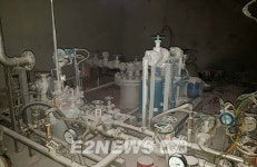 도심 LPG충전소서 개방검사 중 화재로 3명 사상