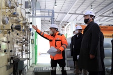 임해종 가스안전공사 사장, 충북 제천 수소충전소 실태점검