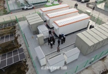 성윤모 장관, 국내 최대 영광 태양광·ESS 단지 방문