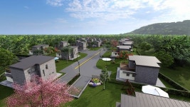 대구 생활권 57세대 타운하우스 용산캐슬 더 퍼스트 홍보관 오픈