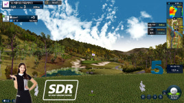 SG골프 타석스크린시스템 SDR, 실전 라운드 효과를 위한 다양한 업데이트 진행