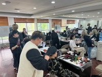 MBC아카데미뷰티미용학원, 1ST E-CON 패션쇼 시니어 및 키즈 헤어&메이크업 협찬