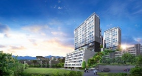 부산 도심인근 숲세권 힐링아파트 초읍 월드메르디앙 에듀포레 5월 분양