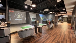 박진이·박결 모델 골프 아카데미 더스윙 블랙 청주율량점 오픈 기념 할인 이벤트 전개