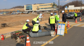 청라에너지, 열수송관 파손사고 대비훈련