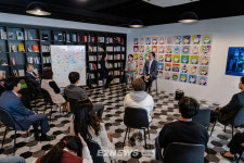 CNCITY에너지 사옥 한층이 이경미 작가 C.A.T. 초대전