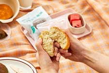 순 식물성 건강 디저트 브랜드 안낭시에, 단백질빵 햇쌀빵 쑥 출시