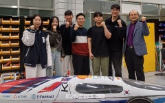 [현장in] 태양광으로 3000km 달리는 친환경차 만들죠