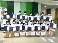 신정고 베이커리 동아리, 강서푸드뱅크마켓에 사랑의 빵 전달