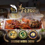 황금코다리, 코다리 프랜차이즈 부문 2025년 브랜드 3관왕 달성