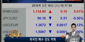(수급적특징)외인 매수 강도 약화
