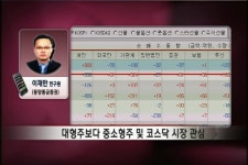 (오늘場한줄전략)중소형주와 코스닥 주목